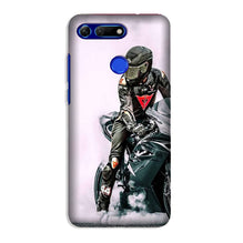 Biker Mobile Back Case for Honor View 20 (Design - 383)