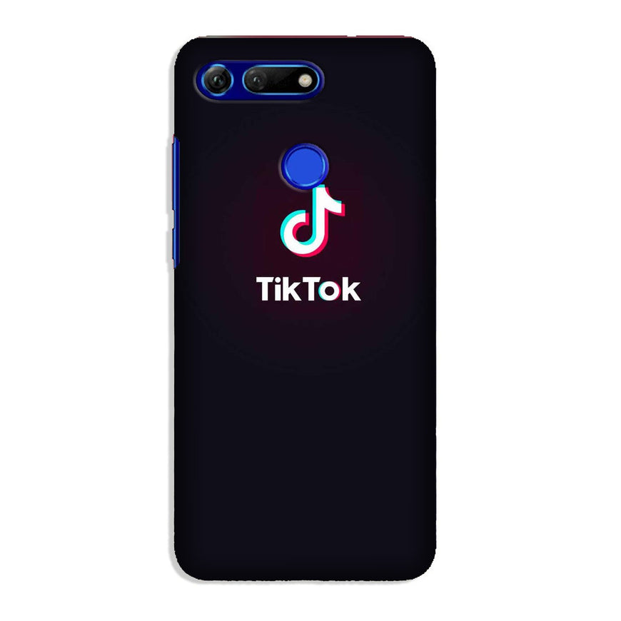 Tiktok Mobile Back Case for Honor View 20 (Design - 396)
