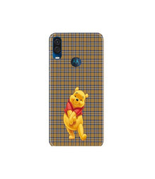 Pooh Mobile Back Case for Moto One Vision (Design - 321)