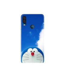 Doremon Mobile Back Case for Moto One Vision (Design - 326)