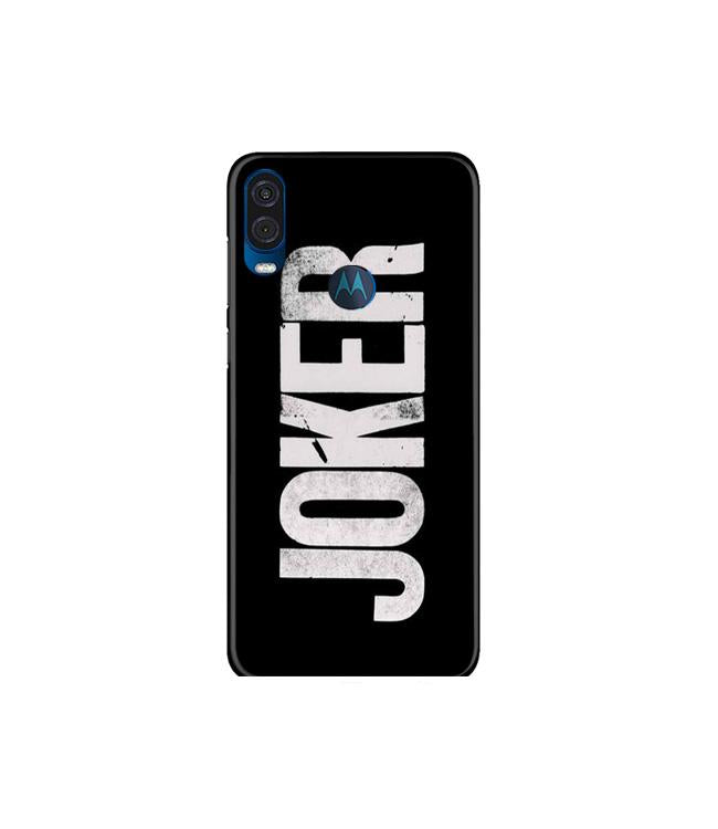 Joker Mobile Back Case for Moto One Vision (Design - 327)