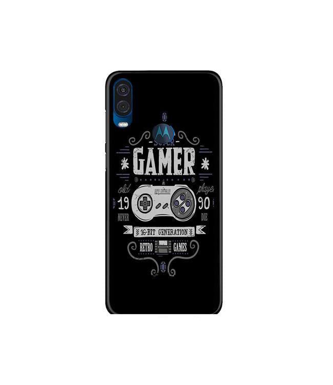 Gamer Mobile Back Case for Moto One Vision (Design - 330)