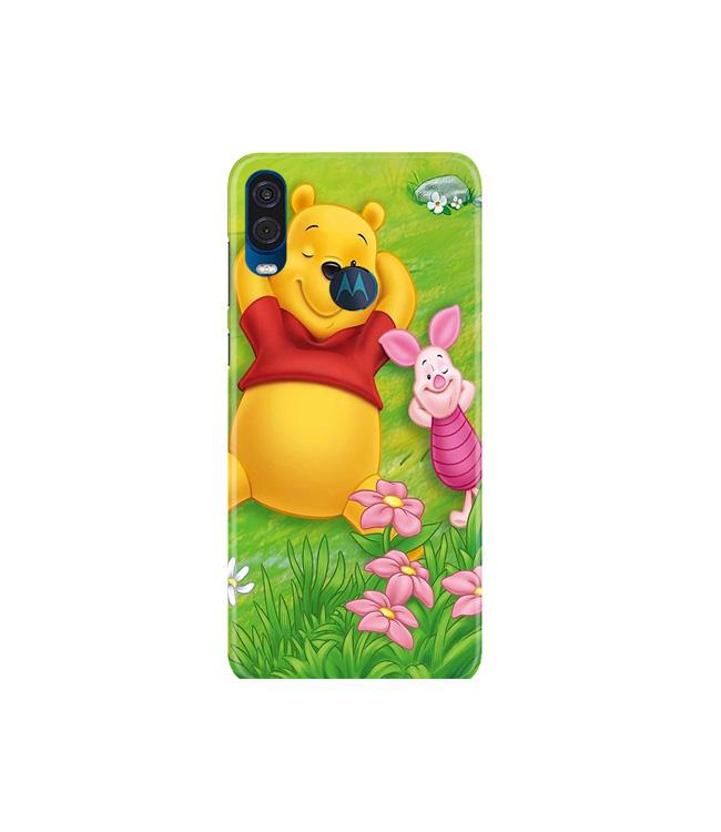 Winnie The Pooh Mobile Back Case for Moto One Vision (Design - 348)