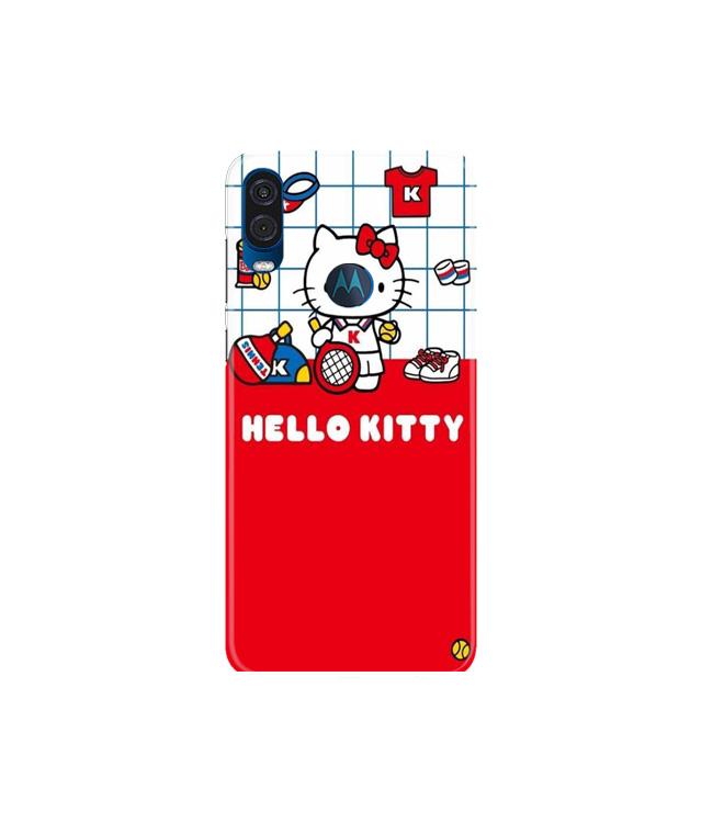 Hello Kitty Mobile Back Case for Moto One Vision (Design - 363)
