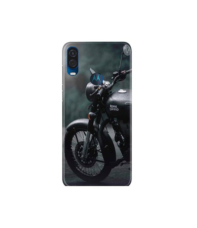 Royal Enfield Mobile Back Case for Moto One Vision (Design - 380)