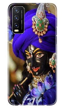 Lord Krishna4 Mobile Back Case for Vivo Y20 (Design - 19)