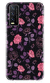 Rose Black Background Case for Vivo Y20i