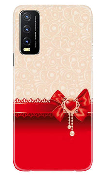 Gift Wrap3 Mobile Back Case for Vivo Y20G (Design - 36)