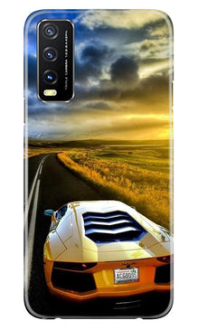 Car lovers Mobile Back Case for Vivo Y20 (Design - 46)