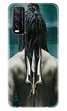 Mahakal Mobile Back Case for Vivo Y20 (Design - 47)
