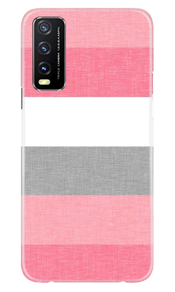 Pink white pattern Case for Vivo Y20G