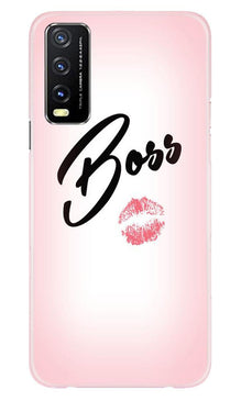 Boss Mobile Back Case for Vivo Y20 (Design - 59)