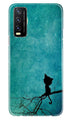 Moon cat Case for Vivo Y20
