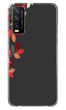 Grey Background Mobile Back Case for Vivo Y20G (Design - 71)