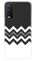 Black white Pattern2Case for Vivo Y20i