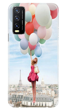 Girl with Baloon Case for Vivo Y20G