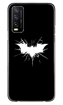 Batman Superhero Mobile Back Case for Vivo Y20i  (Design - 119)