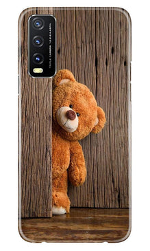 Cute Beer Mobile Back Case for Vivo Y20  (Design - 129)