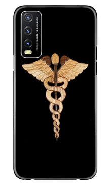 Doctor Logo Mobile Back Case for Vivo Y20  (Design - 134)