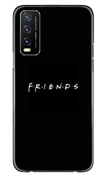 Friends Mobile Back Case for Vivo Y20G  (Design - 143)