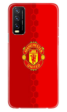 Manchester United Mobile Back Case for Vivo Y20i  (Design - 157)