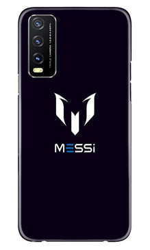Messi Mobile Back Case for Vivo Y20i  (Design - 158)