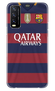 Qatar Airways Mobile Back Case for Vivo Y20i  (Design - 160)