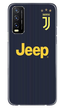 Jeep Juventus Mobile Back Case for Vivo Y20  (Design - 161)