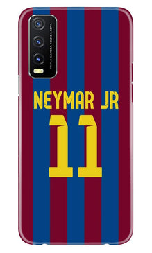 Neymar Jr Mobile Back Case for Vivo Y20G  (Design - 162)