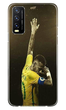 Neymar Jr Mobile Back Case for Vivo Y20G  (Design - 168)