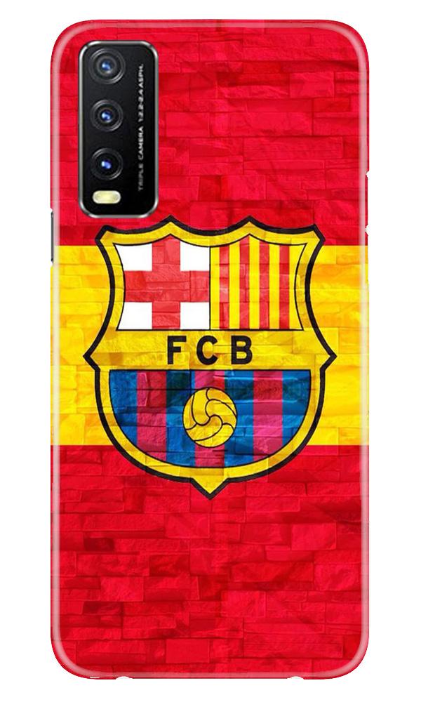 FCB Football Case for Vivo Y20G  (Design - 174)