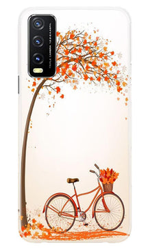 Bicycle Mobile Back Case for Vivo Y20G (Design - 192)