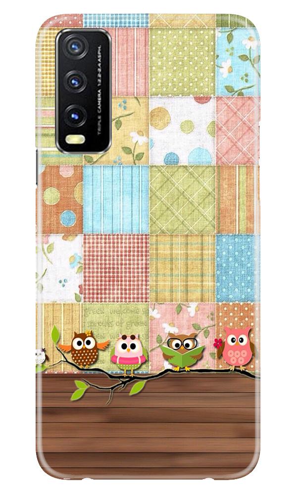 Owls Case for Vivo Y20 (Design - 202)