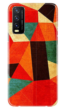 Modern Art Mobile Back Case for Vivo Y20 (Design - 203)