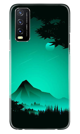 Moon Mountain Case for Vivo Y20 (Design - 204)