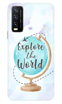 Explore the World Mobile Back Case for Vivo Y20 (Design - 207)