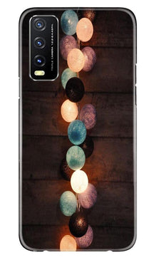 Party Lights Mobile Back Case for Vivo Y20i (Design - 209)