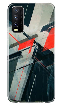 Modern Art Mobile Back Case for Vivo Y20G (Design - 231)