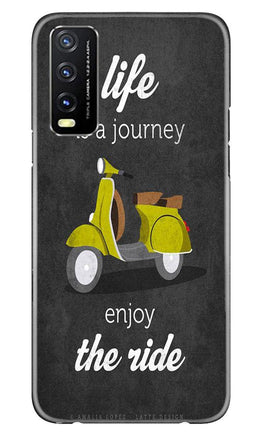 Life is a Journey Case for Vivo Y20 (Design No. 261)