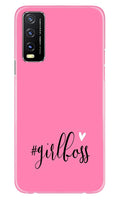 Girl Boss Pink Case for Vivo Y20G (Design No. 269)