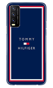 Tommy Hilfiger Mobile Back Case for Vivo Y20i (Design - 275)