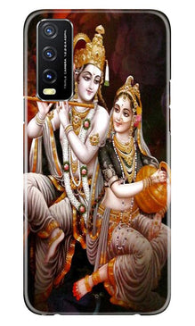 Radha Krishna Mobile Back Case for Vivo Y20 (Design - 292)