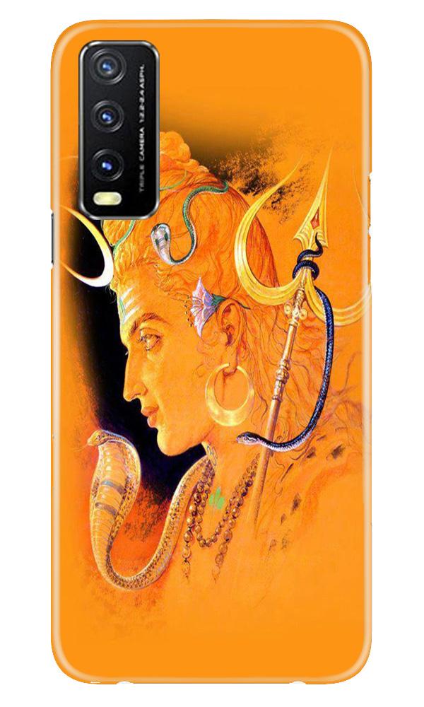 Lord Shiva Case for Vivo Y20i (Design No. 293)