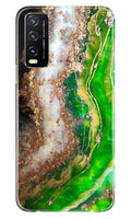 Marble Texture Mobile Back Case for Vivo Y20G (Design - 307)