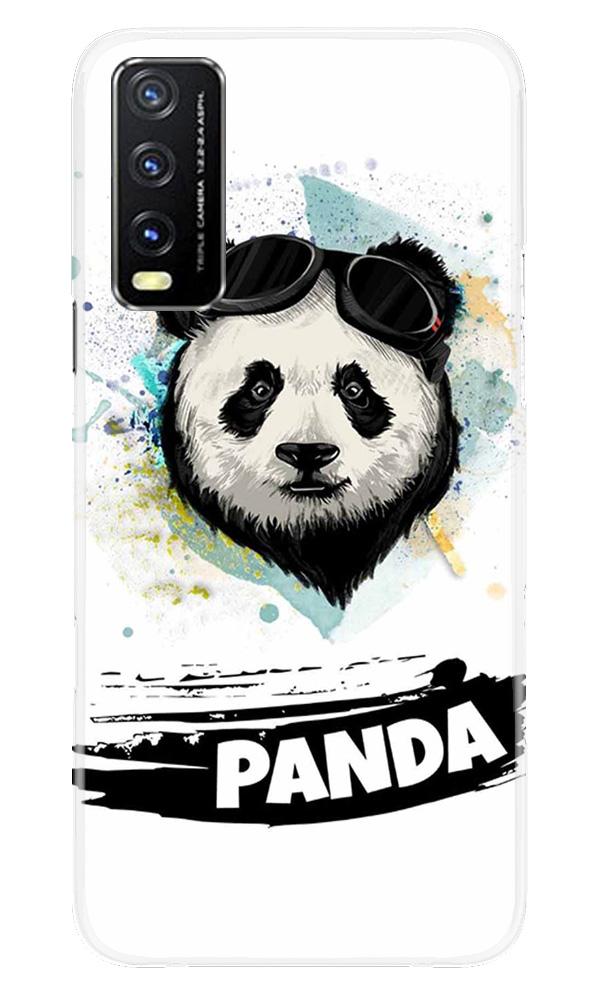 Panda Mobile Back Case for Vivo Y20 (Design - 319)
