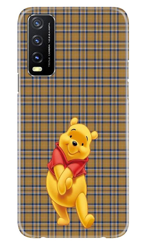 Pooh Mobile Back Case for Vivo Y20 (Design - 321)