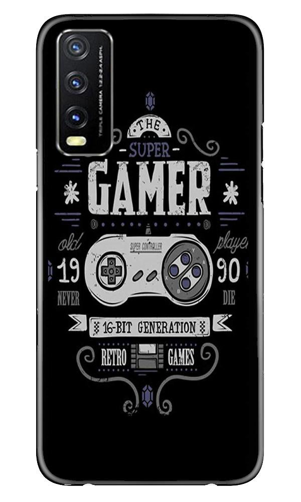 Gamer Mobile Back Case for Vivo Y20i (Design - 330)
