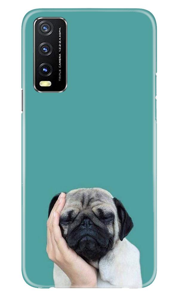 Puppy Mobile Back Case for Vivo Y20 (Design - 333)
