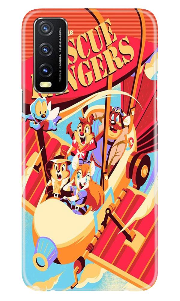 Rescue Rangers Mobile Back Case for Vivo Y20i (Design - 341)