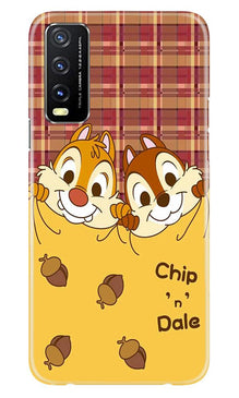 Chip n Dale Mobile Back Case for Vivo Y20 (Design - 342)